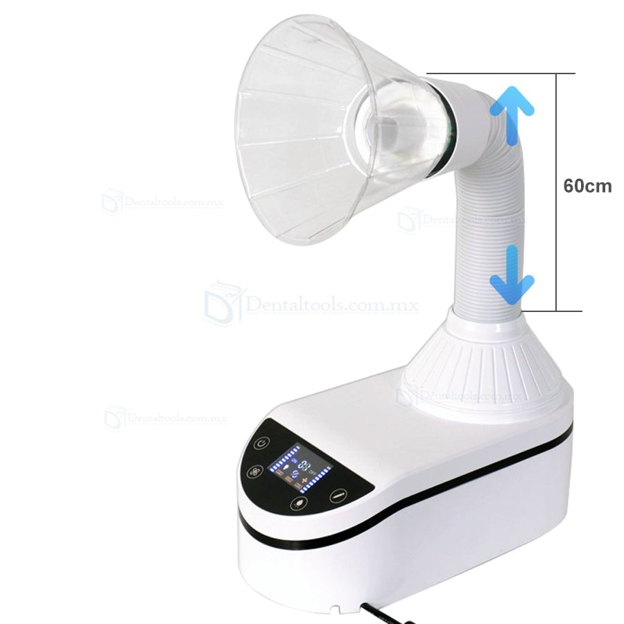 Colector de polvo para laboratorio dental de 230W con luz LED
